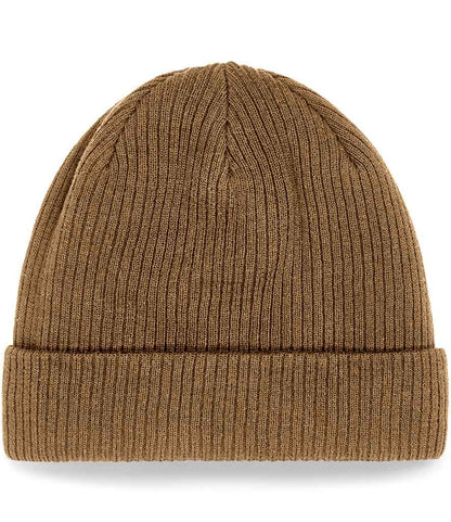 Beechfield B50N Organic Cotton Beanie/Accessory Cold Hat - COOZO