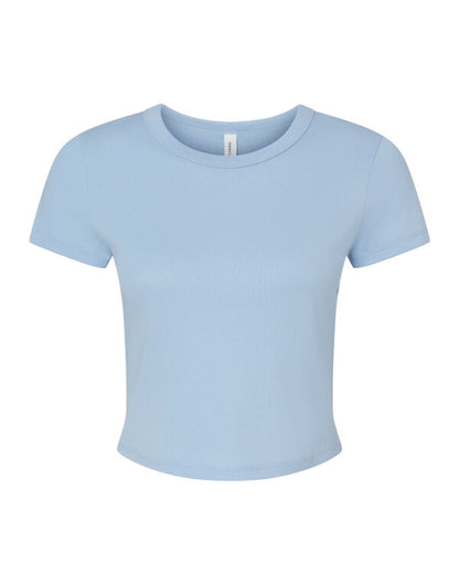 Bella+Canvas BE1010 Women's Micro Rib Baby Tee - COOZO