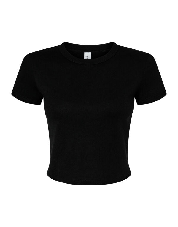 Bella+Canvas BE1010 Women's Micro Rib Baby Tee - COOZO