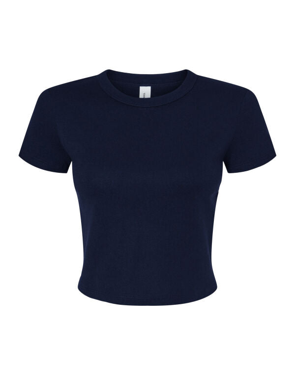 Bella+Canvas BE1010 Women's Micro Rib Baby Tee - COOZO