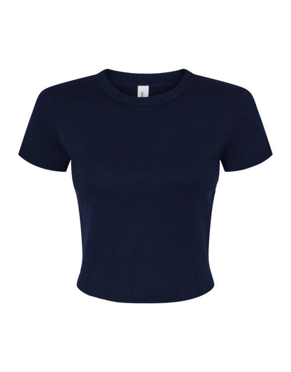 Bella+Canvas BE1010 Women's Micro Rib Baby Tee - COOZO