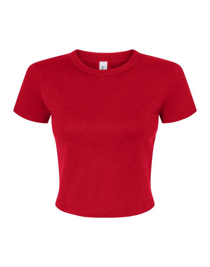 Bella+Canvas BE1010 Women's Micro Rib Baby Tee - COOZO