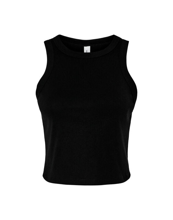 Bella+Canvas BE1019 Women's Micro Rib Racer Tank - COOZO