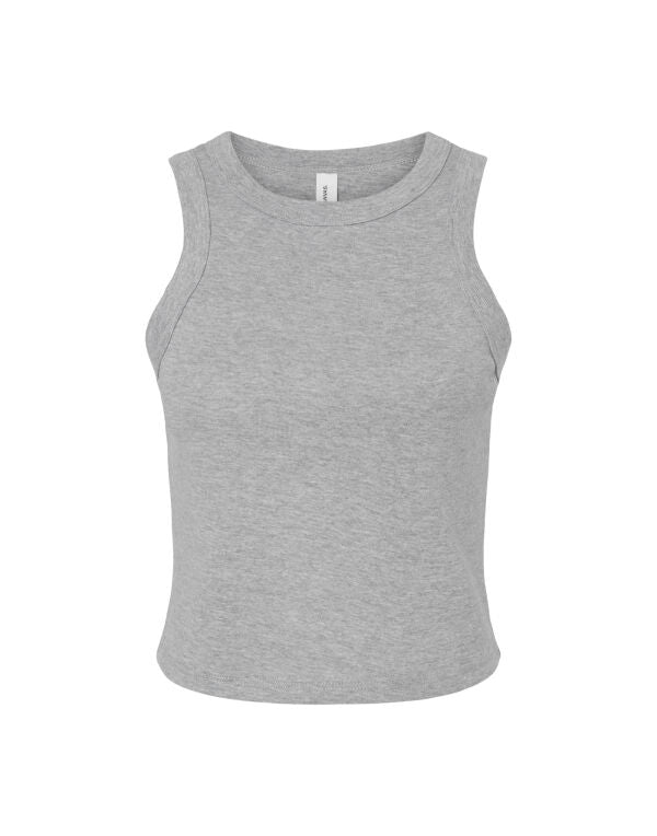 Bella+Canvas BE1019 Women's Micro Rib Racer Tank - COOZO