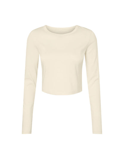 Bella+Canvas BE1501 Women's Micro Rib Long Sleeve Tee - COOZO