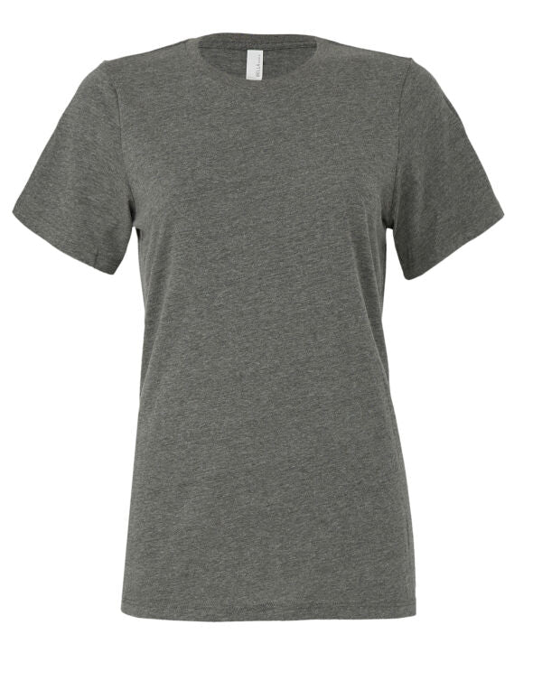 Bella+Canvas BE6400CVC Women's Relaxed Heather Jersey Short Sleeve Tee - COOZO