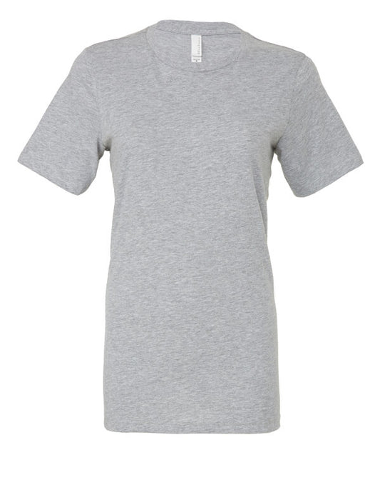 Bella+Canvas BE6400CVC Women's Relaxed Heather Jersey Short Sleeve Tee - COOZO