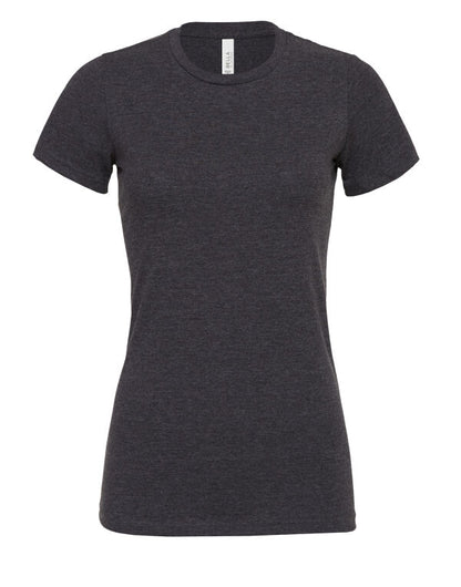 Bella+Canvas BE6400CVC Women's Relaxed Heather Jersey Short Sleeve Tee - COOZO