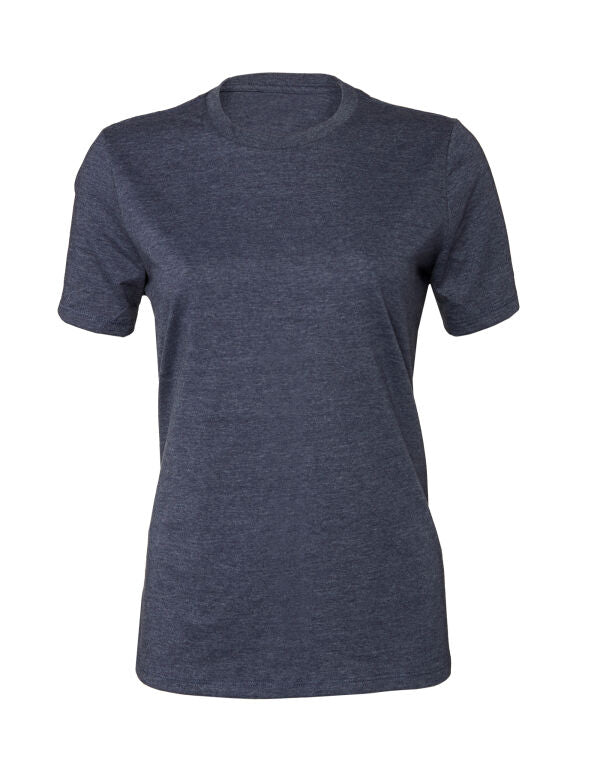 Bella+Canvas BE6400CVC Women's Relaxed Heather Jersey Short Sleeve Tee - COOZO