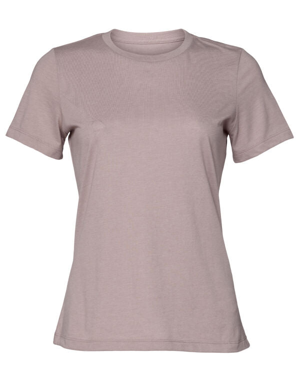 Bella+Canvas BE6400CVC Women's Relaxed Heather Jersey Short Sleeve Tee - COOZO