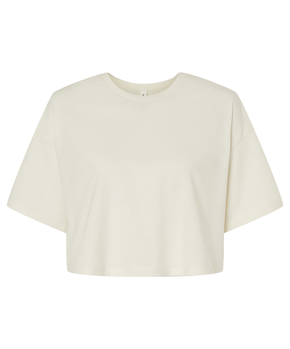 Bella+Canvas BE6482 Women¡¯s Jersey crop tee oversized sleeves 100% Airlume cotton - COOZO