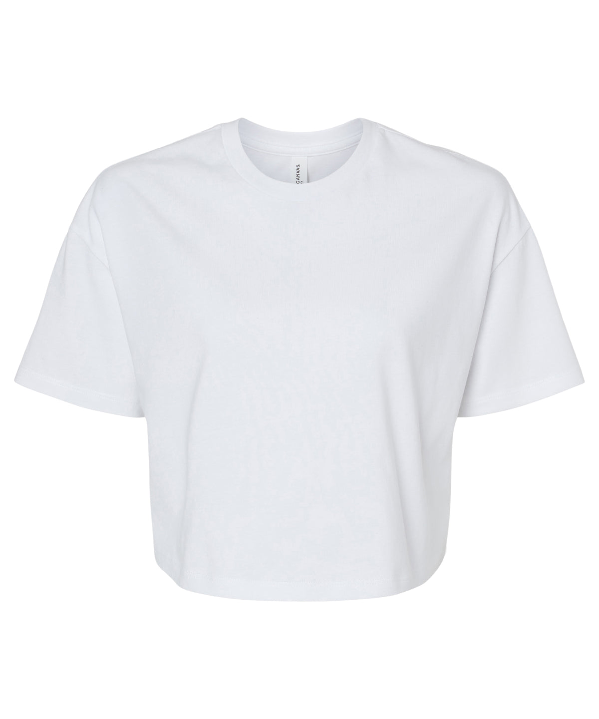 Bella+Canvas BE6482 Women¡¯s Jersey crop tee oversized sleeves 100% Airlume cotton - COOZO