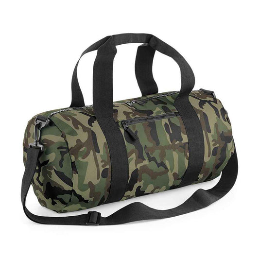 Bagbase BG173 Camo Barrel Bag - COOZO