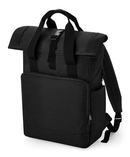 Bagbase BG18L Recycled twin handle roll-top laptop backpack