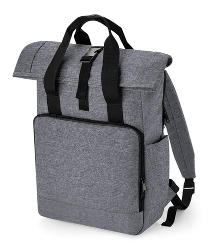 Bagbase BG18L Recycled twin handle roll-top laptop backpack