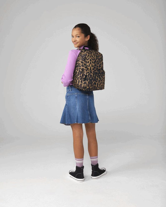 COOZO-Leopard Print Mini Backpack
