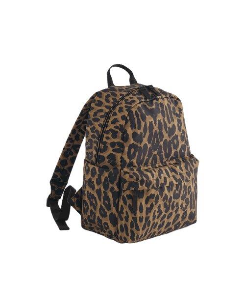 Bagbase BG195S Leopard Print Mini Backpack - COOZO