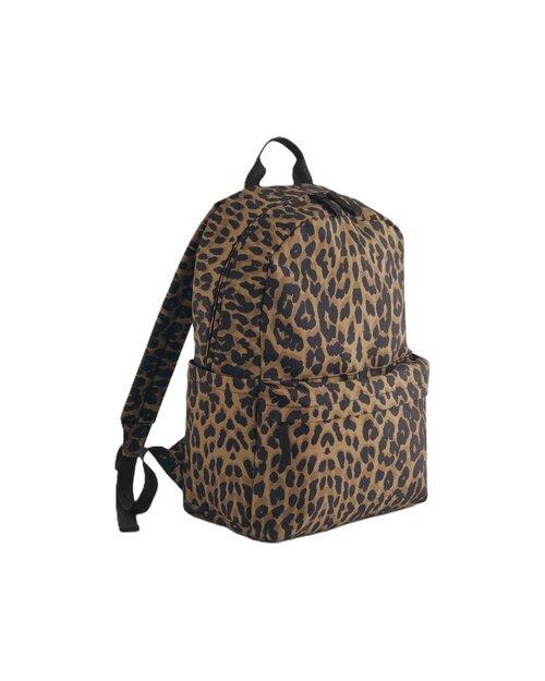 Bagbase BG195 Leopard Print Backpack - COOZO