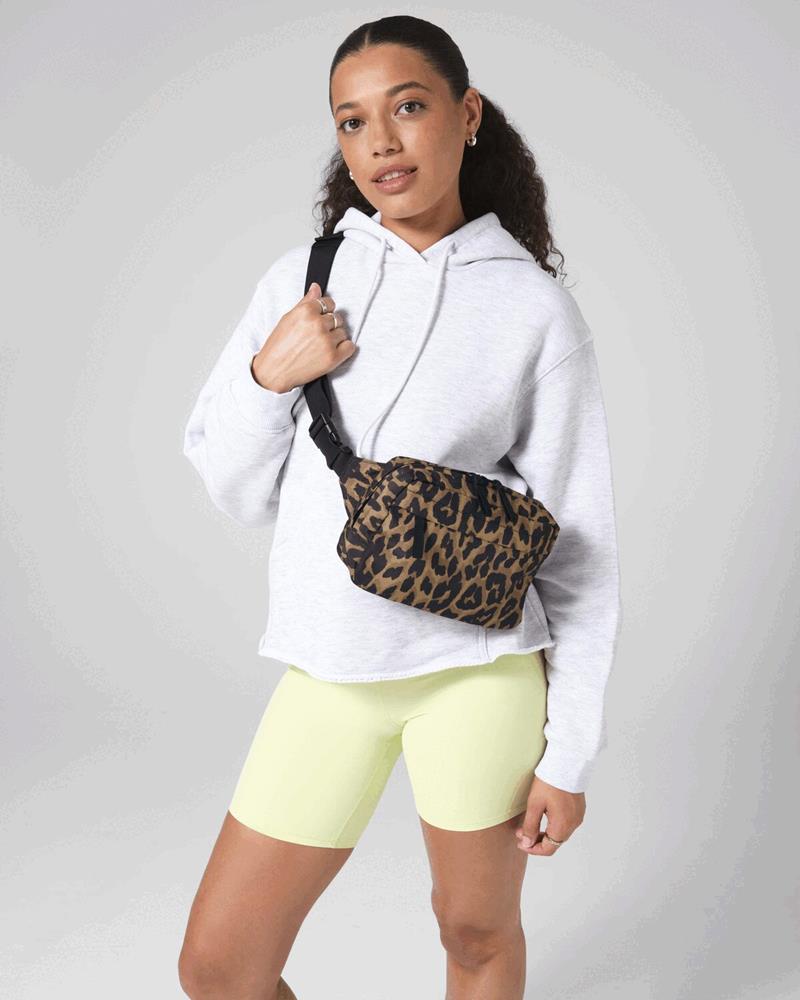 COOZO-Leopard Print Cross Body Bag