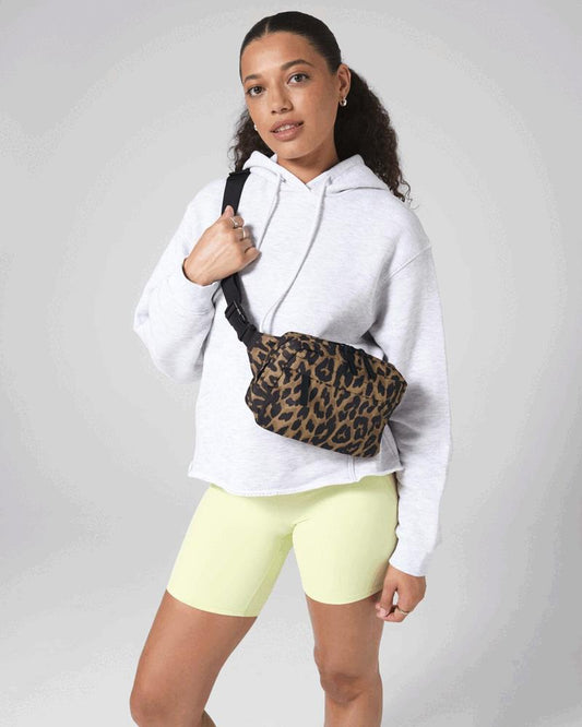 COOZO-Leopard Print Cross Body Bag