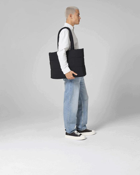 COOZO-Quilted Tote Bag