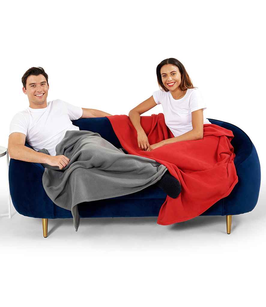 Brand Lab Large Polar Fleece Blanket - COOZO