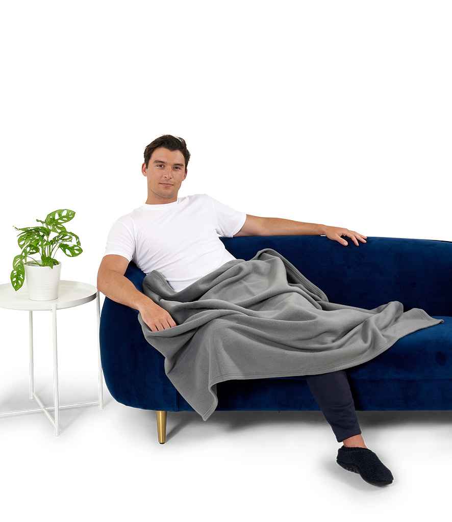 Brand Lab Large Polar Fleece Blanket - COOZO