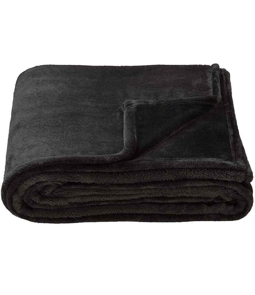 BH004 Brand Lab Extra Large Plush Fleece Blanket - COOZO
