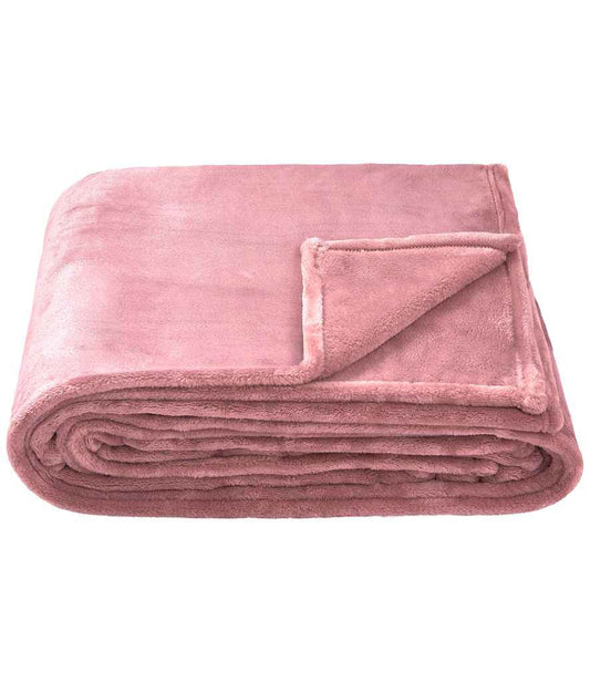 BH004 Brand Lab Extra Large Plush Fleece Blanket - COOZO