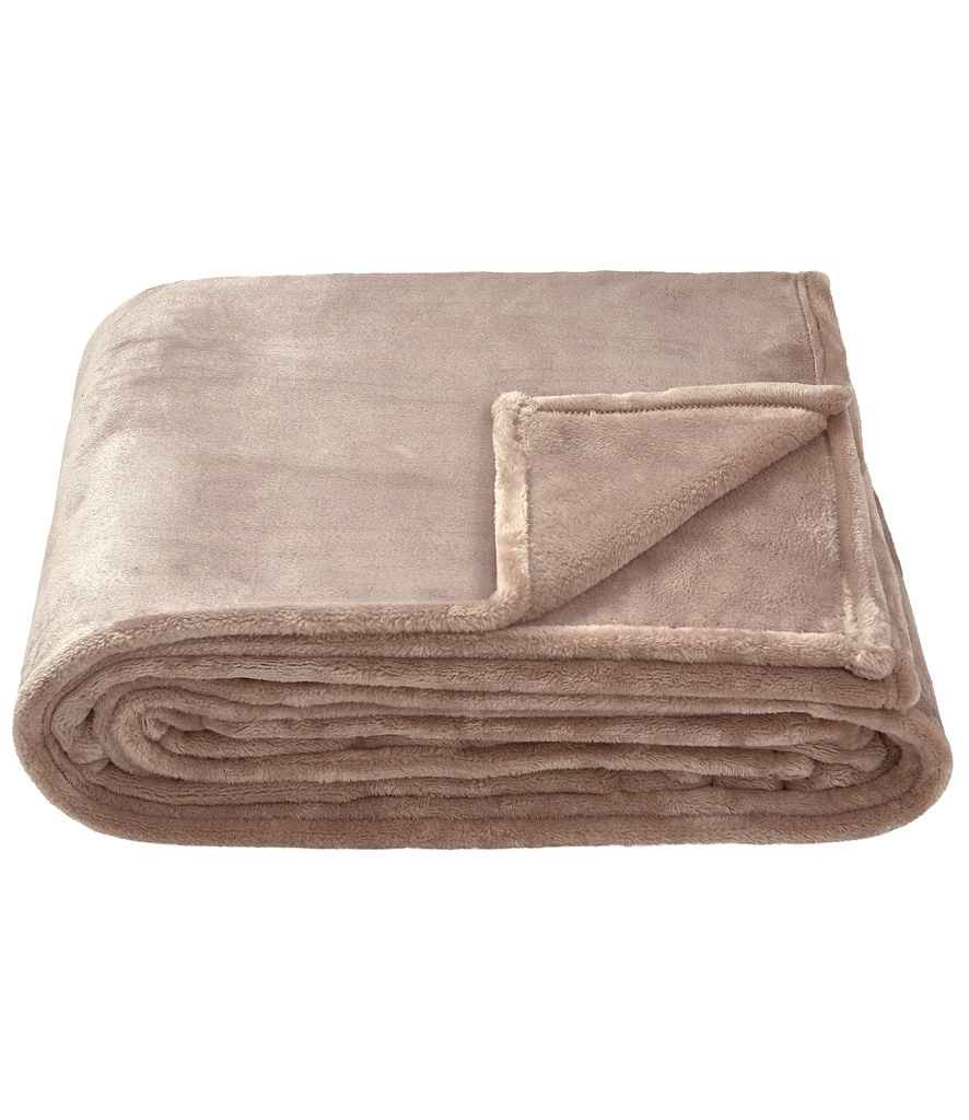 BH004 Brand Lab Extra Large Plush Fleece Blanket - COOZO