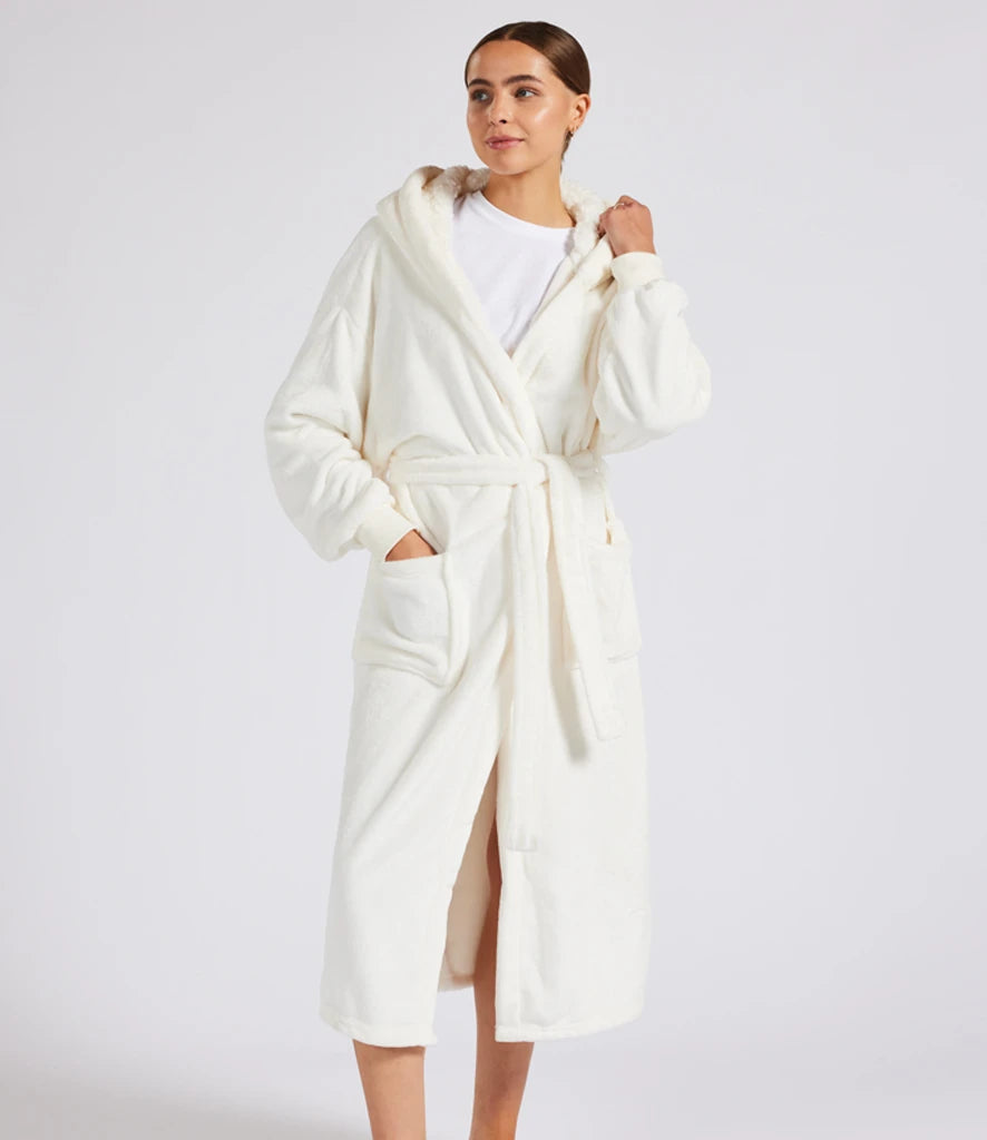 COOZO-Brand Lab Hooded Cuffed Robe