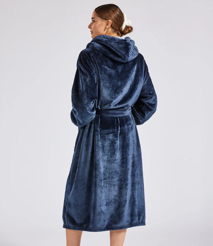 COOZO-Brand Lab Hooded Cuffed Robe
