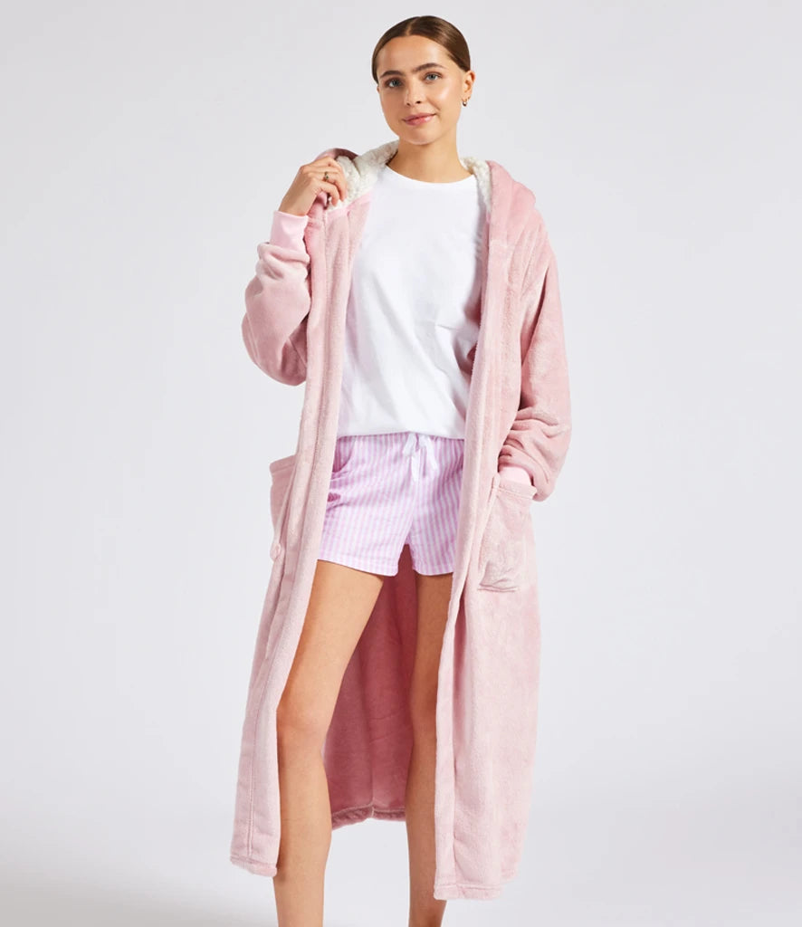 COOZO-Brand Lab Hooded Cuffed Robe