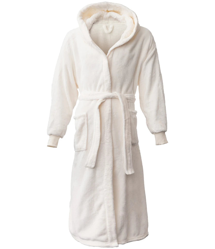 Brand Lab BH104 Unisex Hooded Cuffed Robe - COOZO