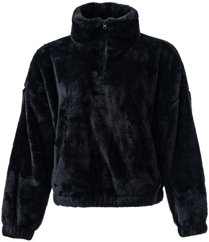 Brand Lab BH202 Ladies Fluffy Fleece 1/4 Zip - COOZO