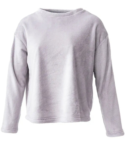 Brand Lab BH210 Ladies Plush Fleece Crew Neck Sweatshirt