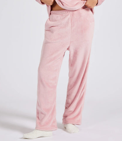 Brand Lab BH211 Ladies Plush Fleece Lounge Trousers - COOZO