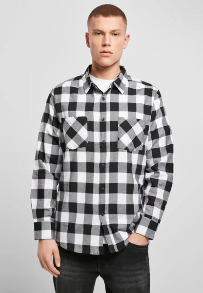COOZO-Coozo Checked flannel shirt (BY031)