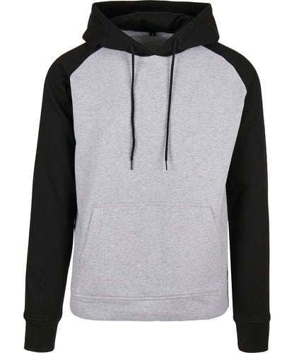 Build Your Brand BB005 Basic Raglan Hoodie - COOZO