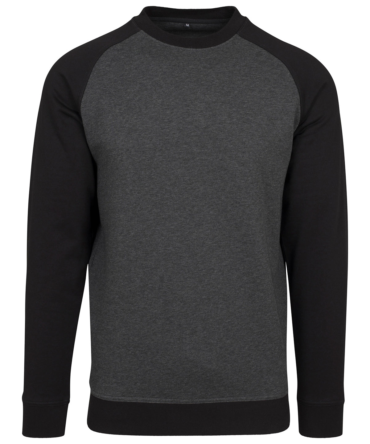 Build Your Brand BY076 Raglan crew neck - COOZO