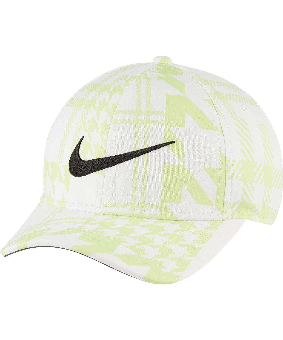 Nike DA3386 Arobill CLC99 cap mixed-and-matched design iconic houndstooth with classic plaid - COOZO