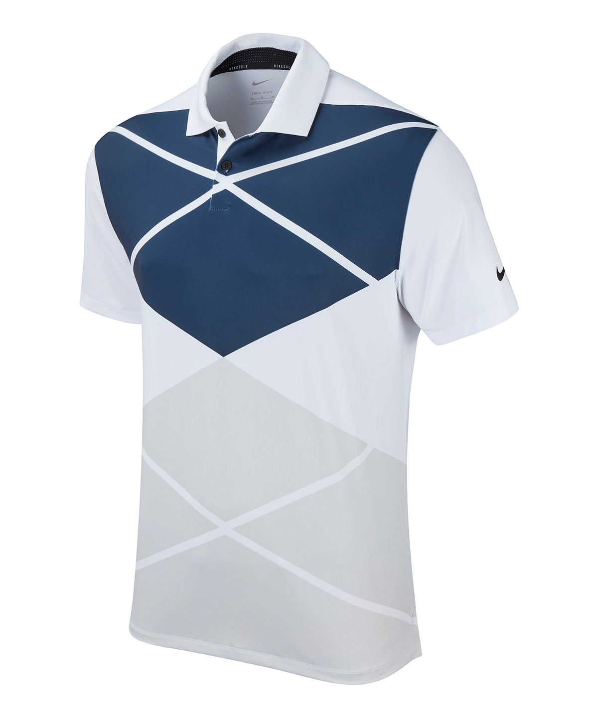 Nike DH0609 Dri-FIT Vapor argyle print polo - COOZO