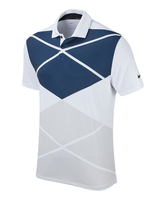 Nike DH0609 Dri-FIT Vapor argyle print polo - COOZO