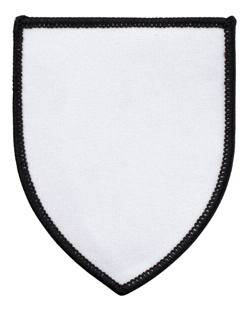 Ready Range RR05 shield Badge with overlocked edge Great for print or embroidery (25 PACK) - COOZO