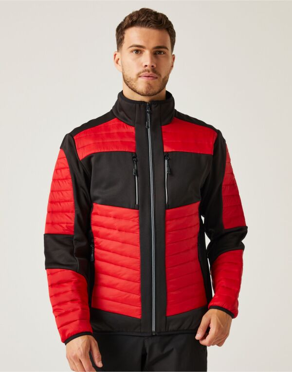 Regatta TRA563 E-Volve Thermal Hybrid Showerproof Jacket Recycled warmloft insulation - COOZO