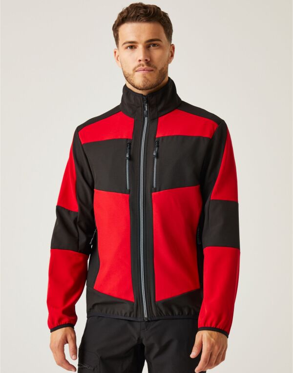 Regatta TRA753 E-Volve Unisex 2 Layer Softshell Showerproof and windproof Jacket - COOZO