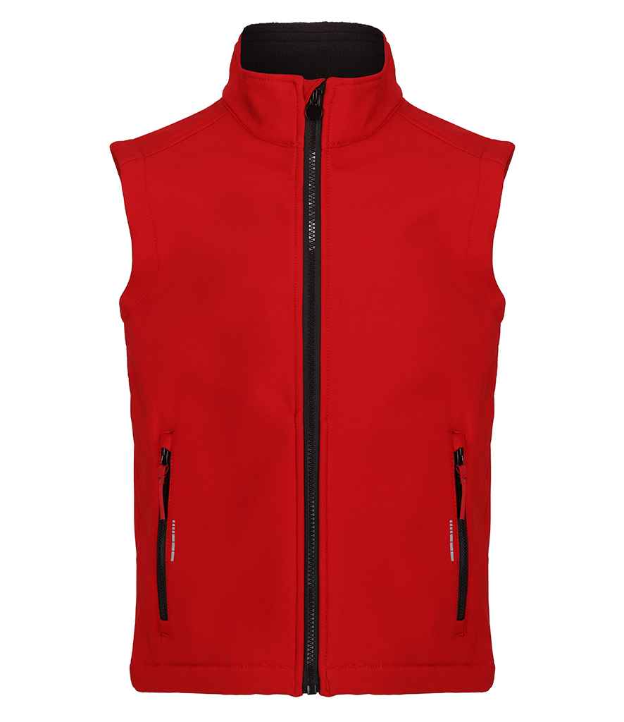 Regatta TRA882 Kids Ablaze Soft Shell Showerproof Bodywarmer - COOZO