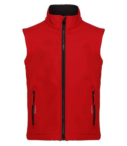 Regatta TRA882 Kids Ablaze Soft Shell Showerproof Bodywarmer - COOZO