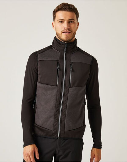 Regatta TRA914 E-Volve Unisex Knit Effect Stretch Bodywarmer - COOZO