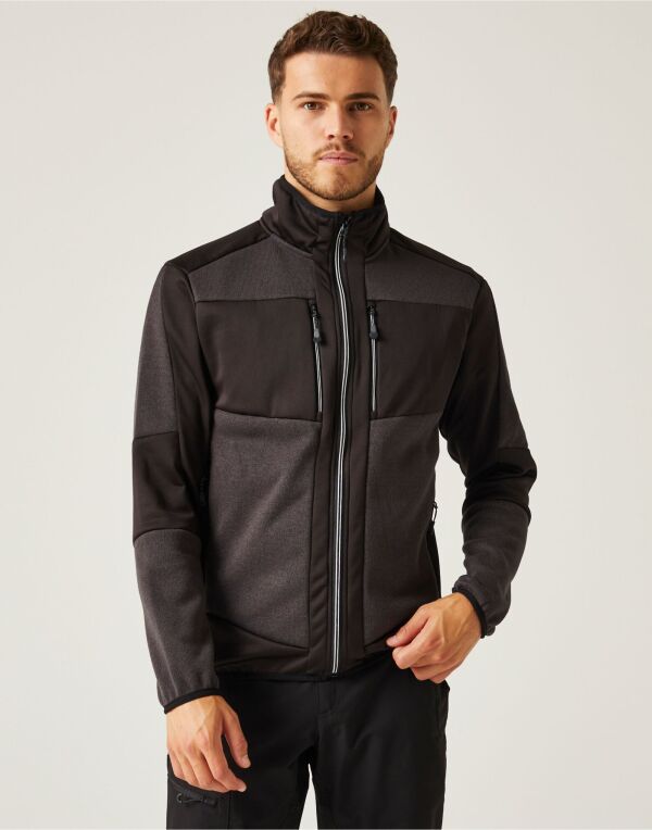 Regatta TRF720 E-Volve Unisex Knit Effect Midlayer Top - COOZO